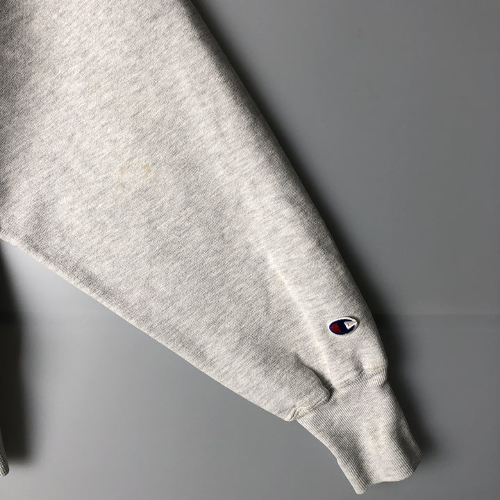 2000'S Champion Reverse Weave Reverse Weave Blank Sweatshirt, Men's Size Medium cotton gray type Vintage Second Hand