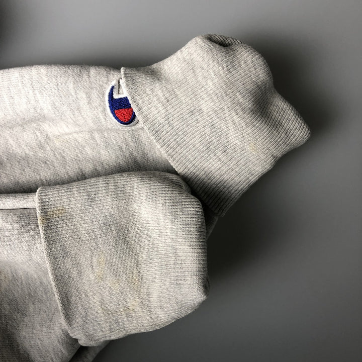 2000'S Champion Reverse Weave Reverse Weave Blank Sweatshirt, Men's Size Medium cotton gray type Vintage Second Hand