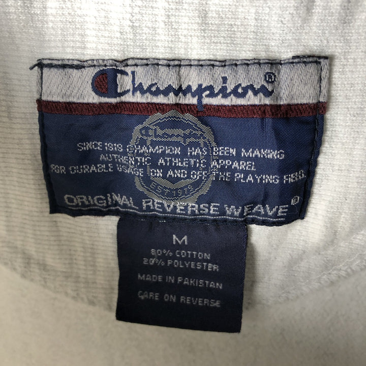2000'S Champion Triple Print College Character Sweatshirt, Men's Size Medium cotton gray type Vintage Second Hand