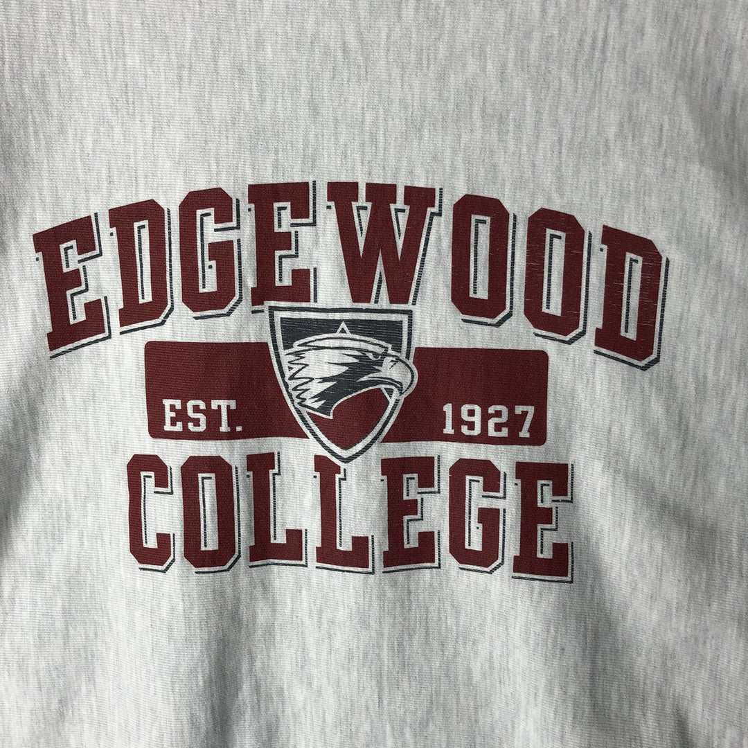 2000'S Champion Triple Print College Character Sweatshirt, Men's Size Medium cotton gray type Vintage Second Hand