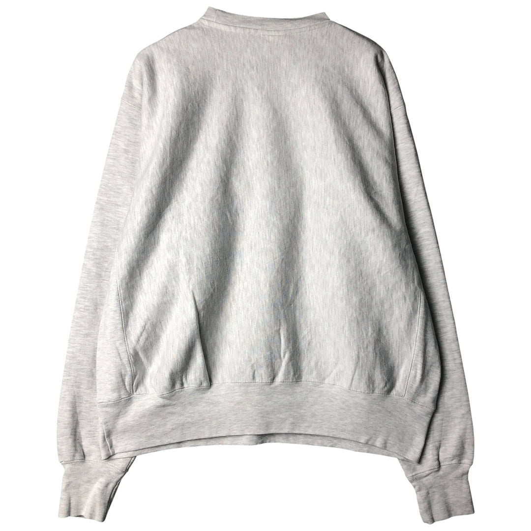 2000'S Champion Original Reverse Weave Triple Print College Sweatshirt, Men's Size XL cotton gray type Vintage Second Hand