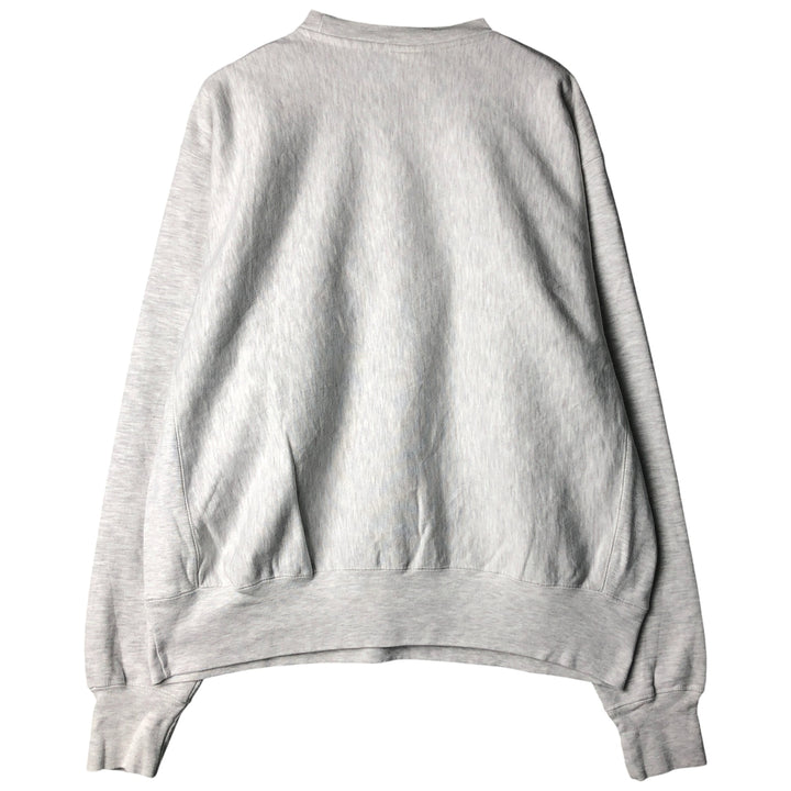 2000'S Champion Original Reverse Weave Triple Print College Sweatshirt, Men's Size XL cotton gray type Vintage Second Hand