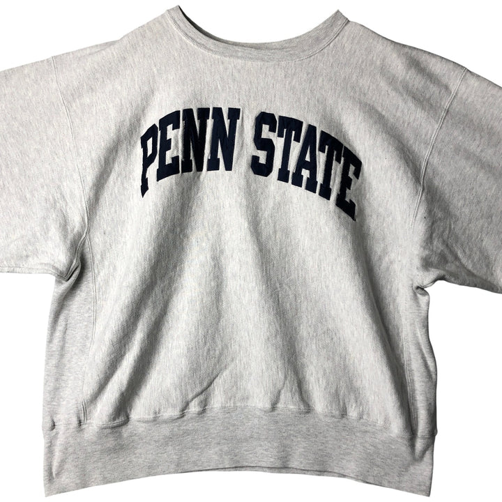 2000'S Champion Reverse Weave Penn State University College Sweatshirt, Men's XXL cotton gray type Vintage Second Hand