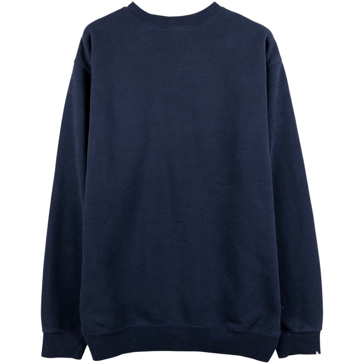 Carhartt One Point Logo Sweatshirt, Men's Size L cotton navy blue type Vintage Second Hand