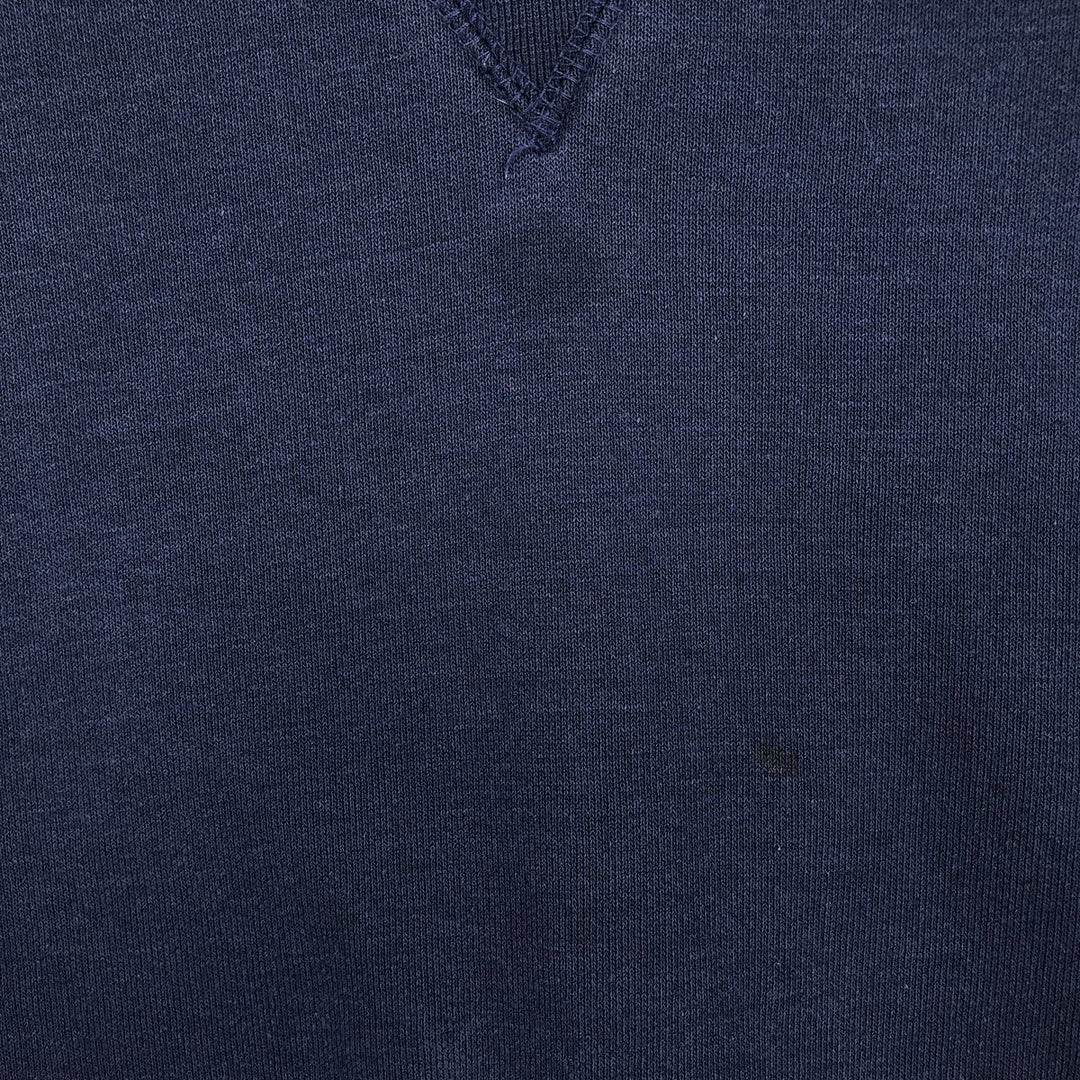 Carhartt One Point Logo Sweatshirt, Men's Size L cotton navy blue type Vintage Second Hand