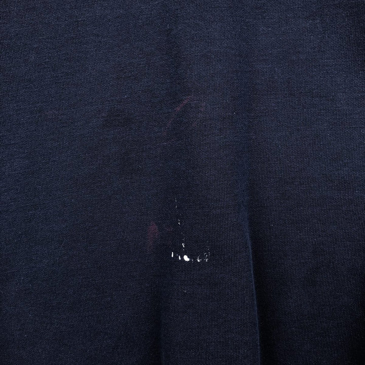 Carhartt One Point Logo Sweatshirt, Men's Size L cotton navy blue type Vintage Second Hand