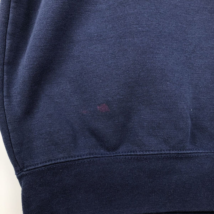 Carhartt One Point Logo Sweatshirt, Men's Size L cotton navy blue type Vintage Second Hand