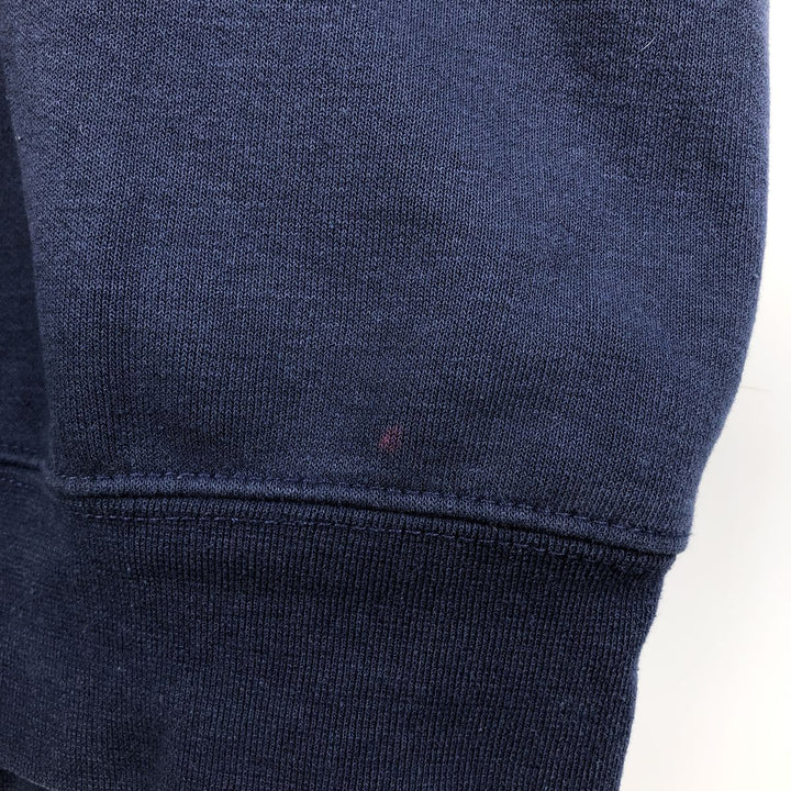 Carhartt One Point Logo Sweatshirt, Men's Size L cotton navy blue type Vintage Second Hand