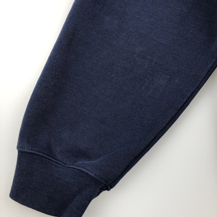 Carhartt One Point Logo Sweatshirt, Men's Size L cotton navy blue type Vintage Second Hand