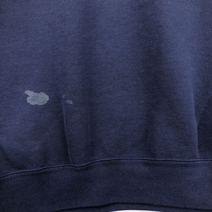 Carhartt One Point Logo Sweatshirt, Men's XL cotton Purple type blue-purple Vintage Second Hand