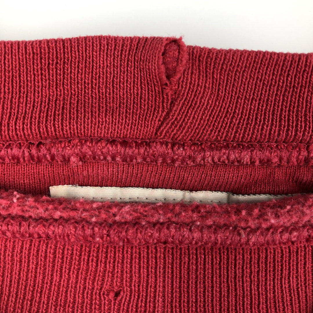 Vintage 90'S Levi's logo sweatshirt, made in the USA, size M, men's cotton burgundy type Vintage Second Hand