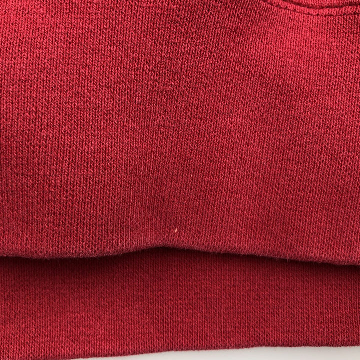 Vintage 90'S Levi's logo sweatshirt, made in the USA, size M, men's cotton burgundy type Vintage Second Hand