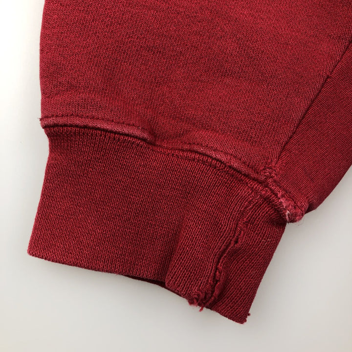 Vintage 90'S Levi's logo sweatshirt, made in the USA, size M, men's cotton burgundy type Vintage Second Hand