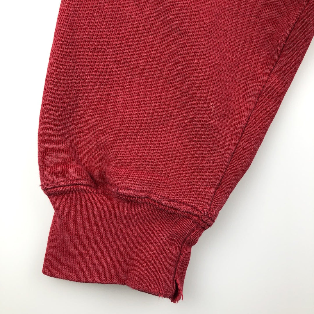Vintage 90'S Levi's logo sweatshirt, made in the USA, size M, men's cotton burgundy type Vintage Second Hand