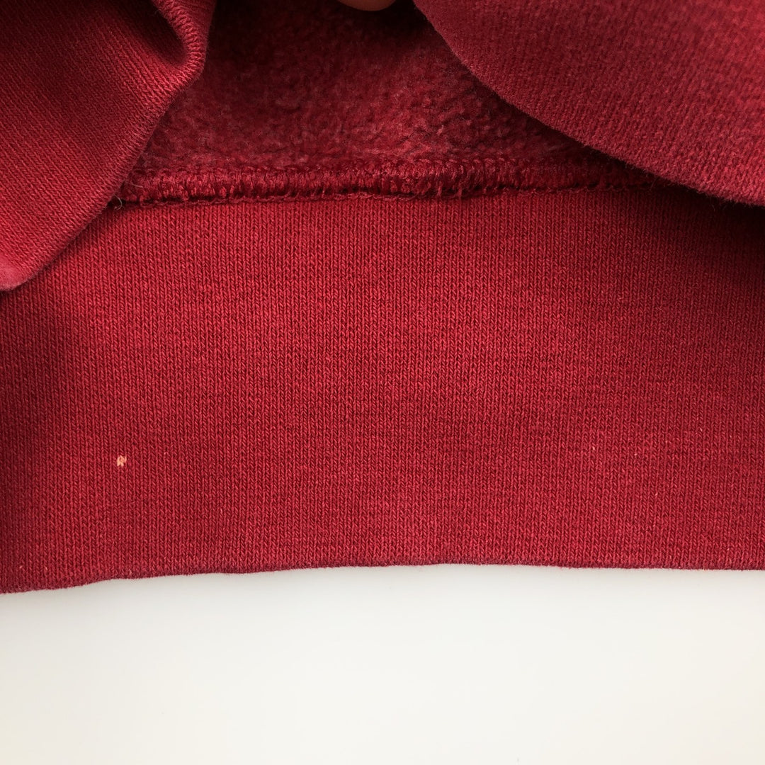 Vintage 90'S Levi's logo sweatshirt, made in the USA, size M, men's cotton burgundy type Vintage Second Hand