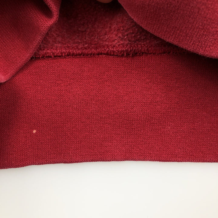 Vintage 90'S Levi's logo sweatshirt, made in the USA, size M, men's cotton burgundy type Vintage Second Hand