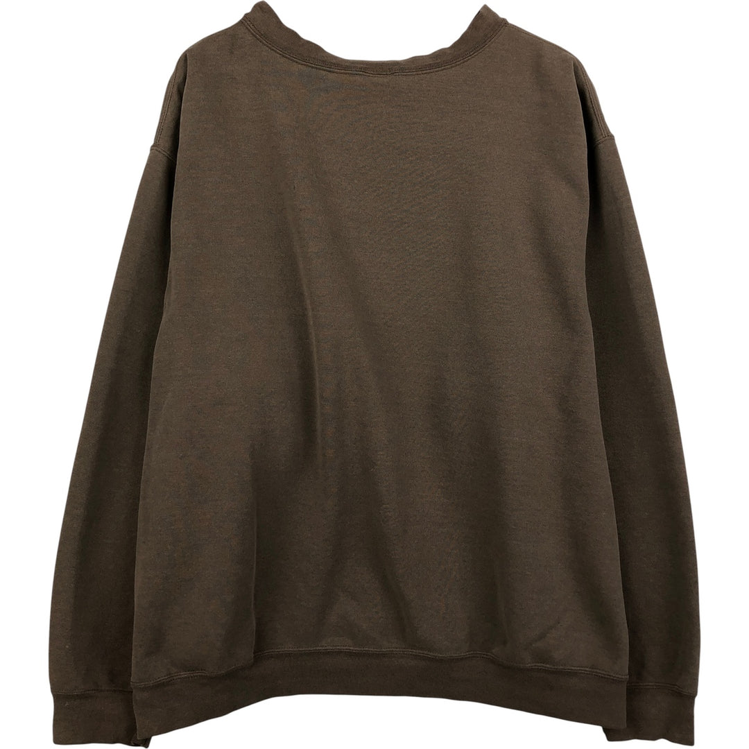 Carhartt One Point Logo Sweatshirt, Men's XXL unclear brown type Vintage Second Hand