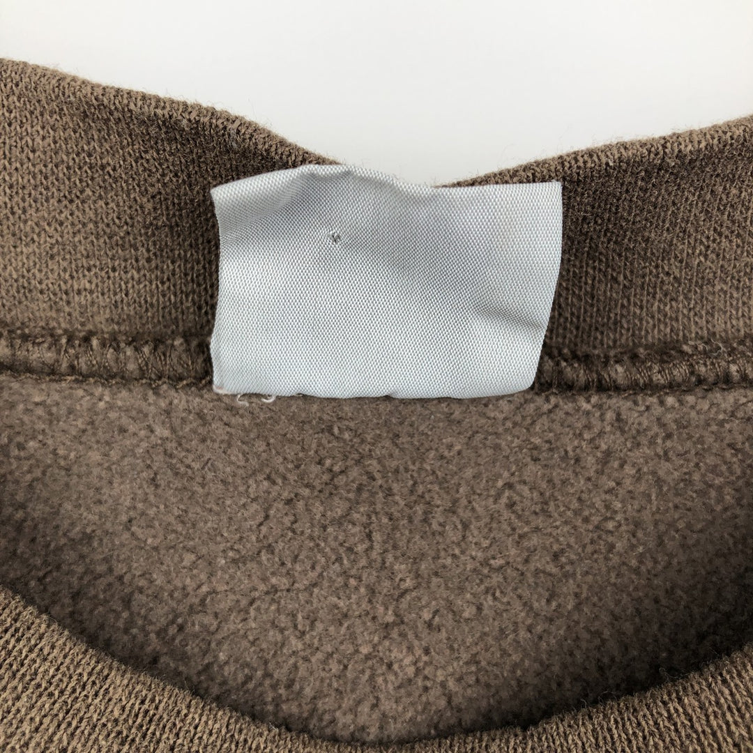 Carhartt One Point Logo Sweatshirt, Men's XXL unclear brown type Vintage Second Hand