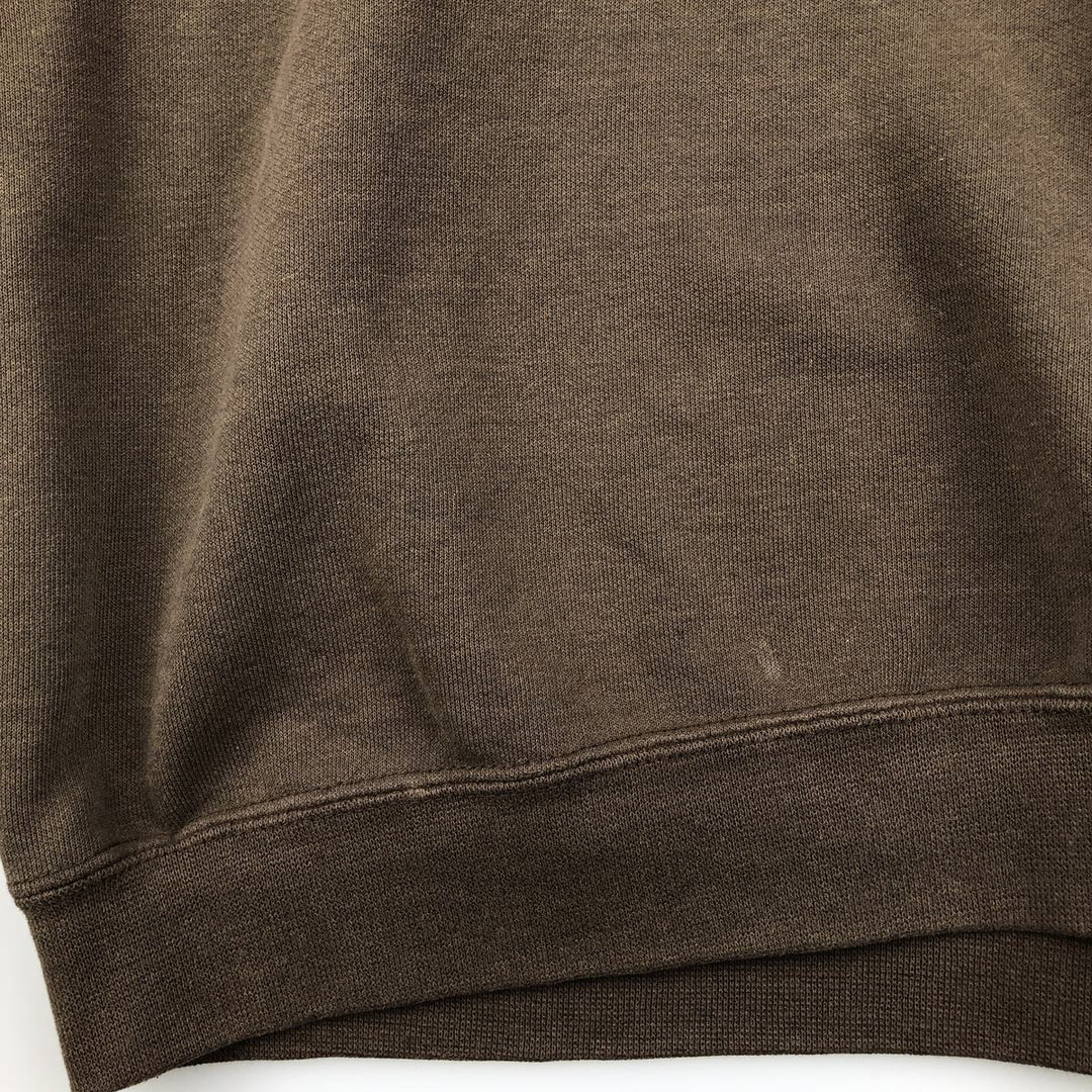 Carhartt One Point Logo Sweatshirt, Men's XXL unclear brown type Vintage Second Hand