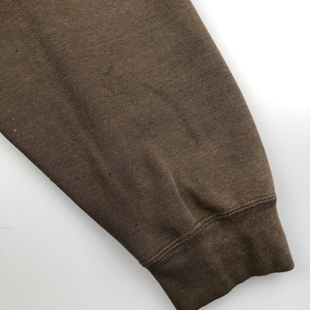 Carhartt One Point Logo Sweatshirt, Men's XXL unclear brown type Vintage Second Hand