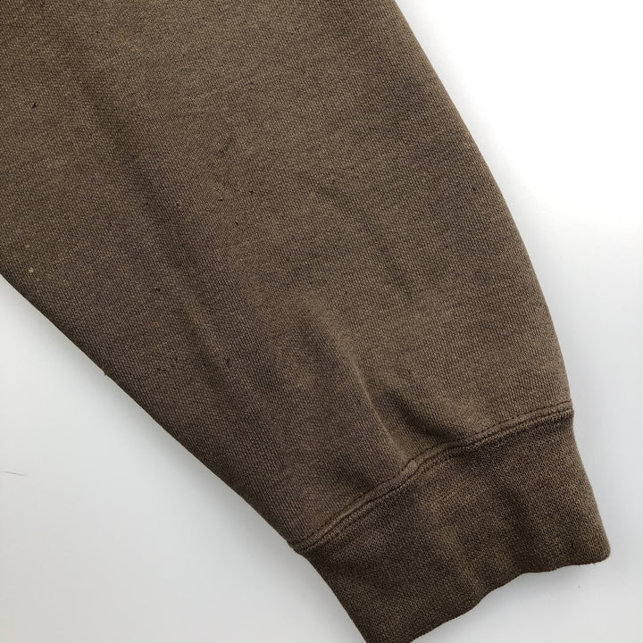 Carhartt One Point Logo Sweatshirt, Men's XXL unclear brown type Vintage Second Hand