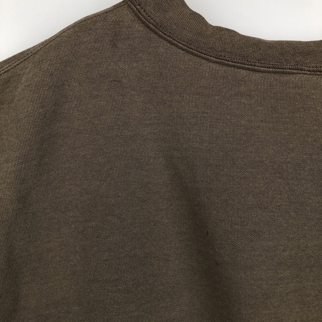 Carhartt One Point Logo Sweatshirt, Men's XXL unclear brown type Vintage Second Hand