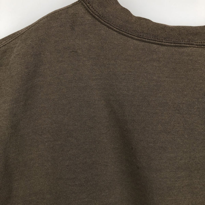 Carhartt One Point Logo Sweatshirt, Men's XXL unclear brown type Vintage Second Hand