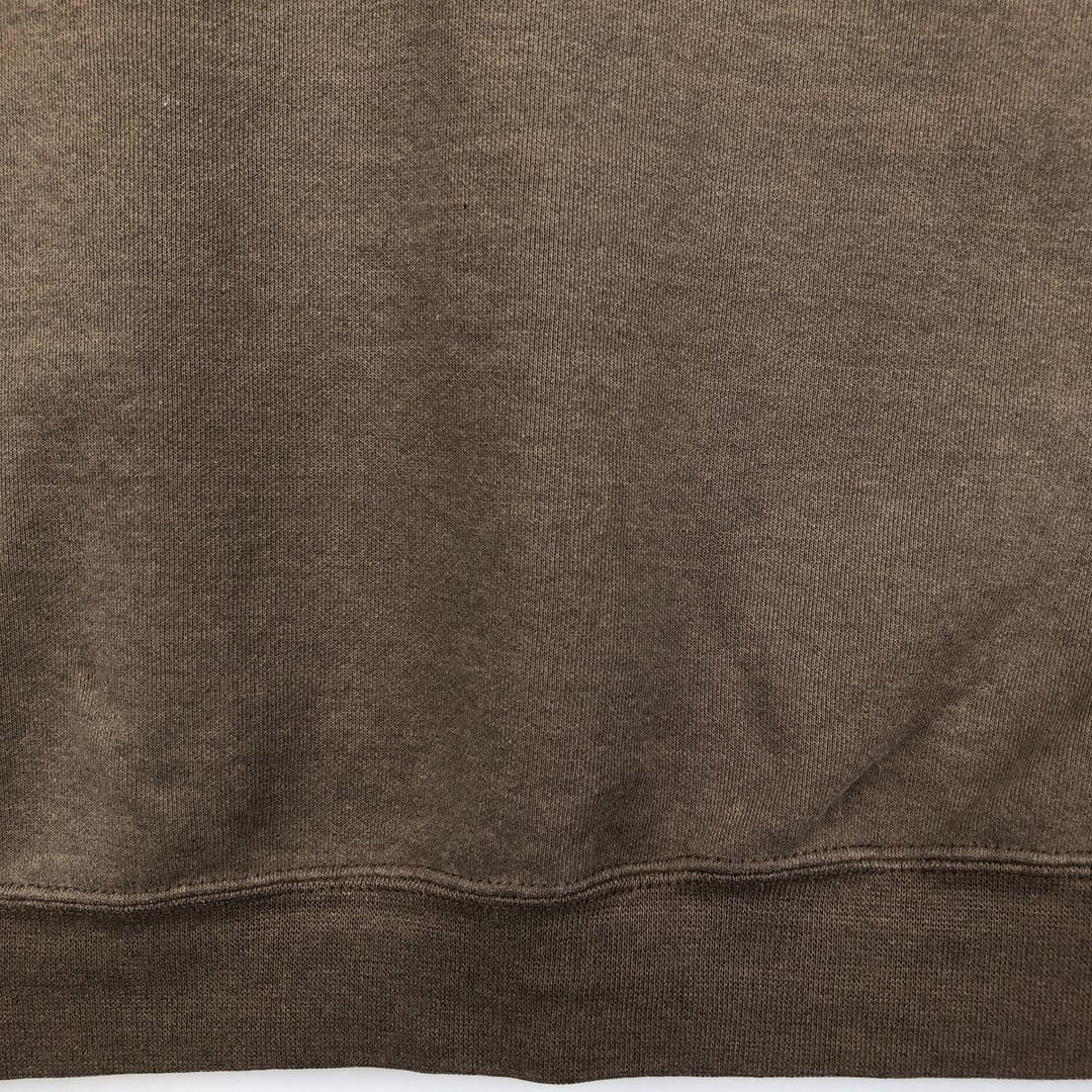 Carhartt One Point Logo Sweatshirt, Men's XXL unclear brown type Vintage Second Hand