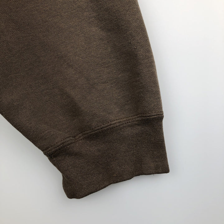 Carhartt One Point Logo Sweatshirt, Men's XXL unclear brown type Vintage Second Hand