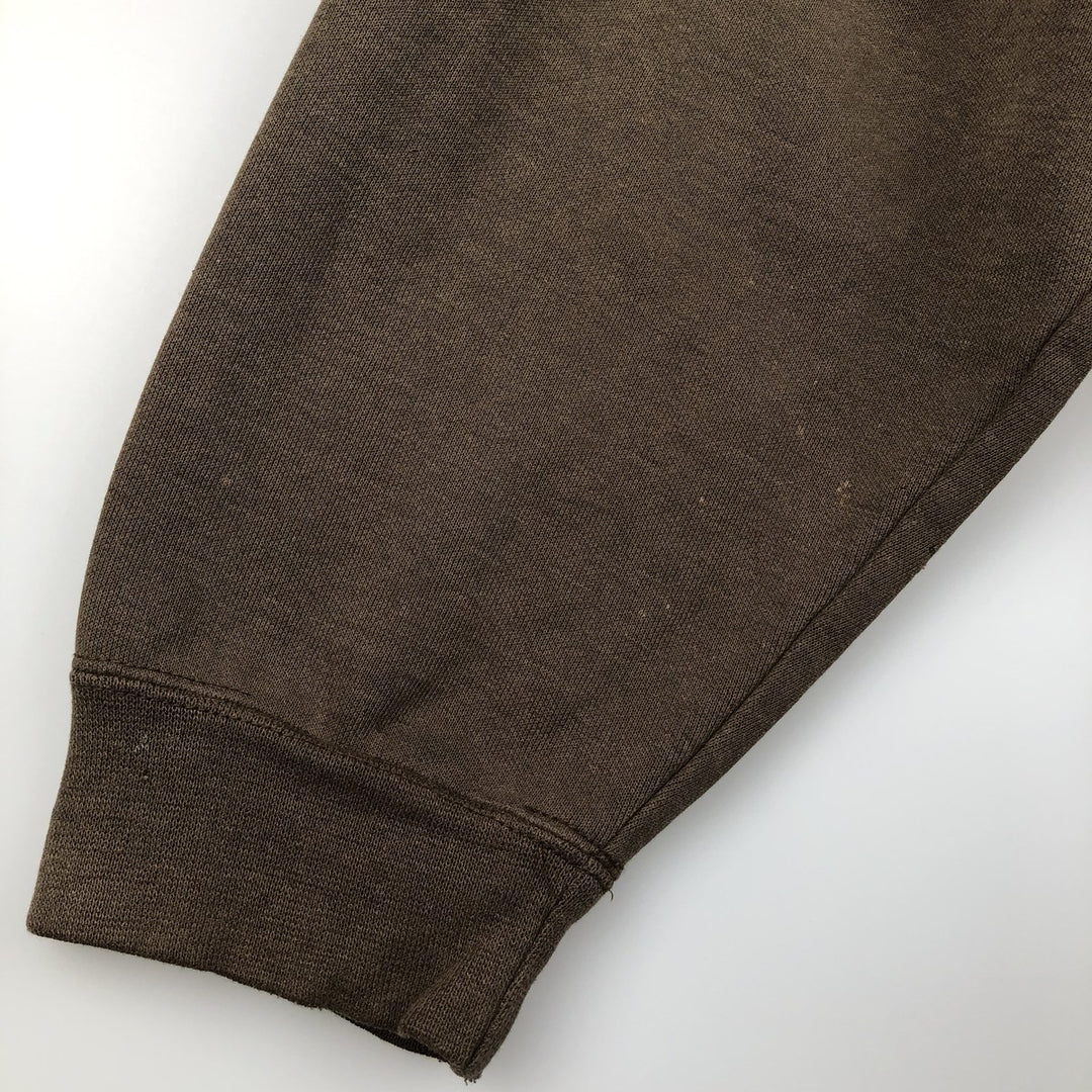 Carhartt One Point Logo Sweatshirt, Men's XXL unclear brown type Vintage Second Hand