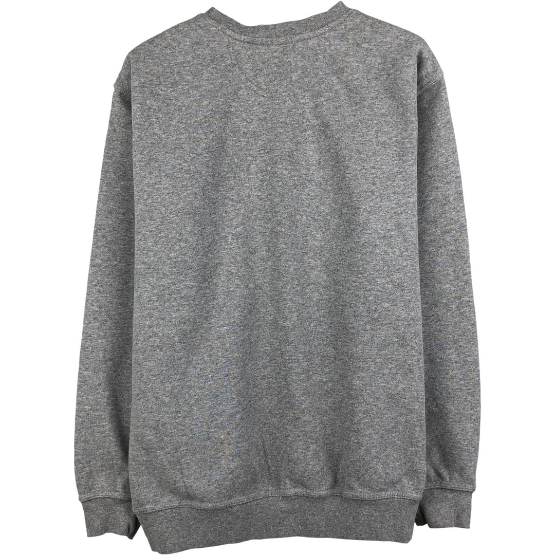 Carhartt Loose Fit One-Point Logo Sweatshirt, Men's Size Medium cotton gray type Vintage Second Hand