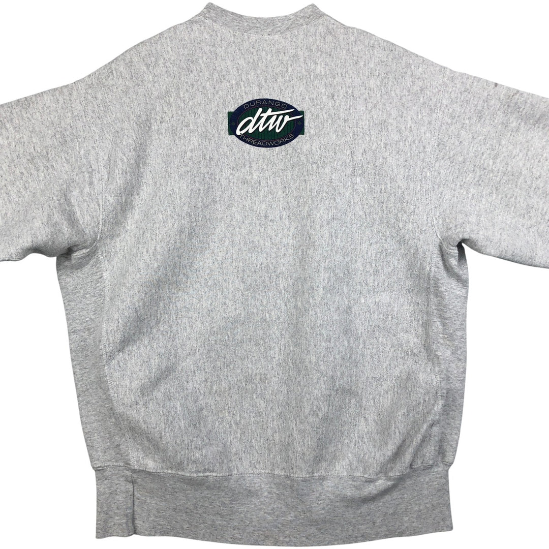 Vintage 90'S Lee Advertising Sweatshirt, Made in USA, Men's XL unclear gray type Vintage Second Hand