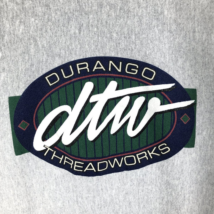 Vintage 90'S Lee Advertising Sweatshirt, Made in USA, Men's XL unclear gray type Vintage Second Hand