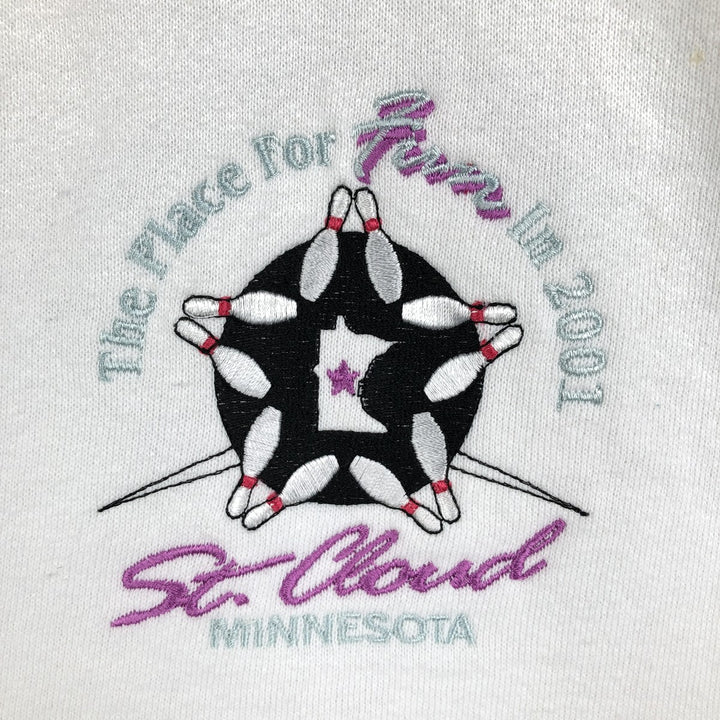 Vintage 90'S Jerzees cardigan, men's size XL unclear white type Vintage Second Hand