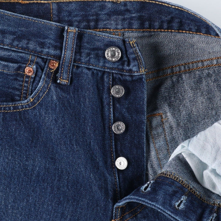 Levi's 501 Straight Denim Pants, Women's Size L (W28) cotton blue type Vintage Second Hand