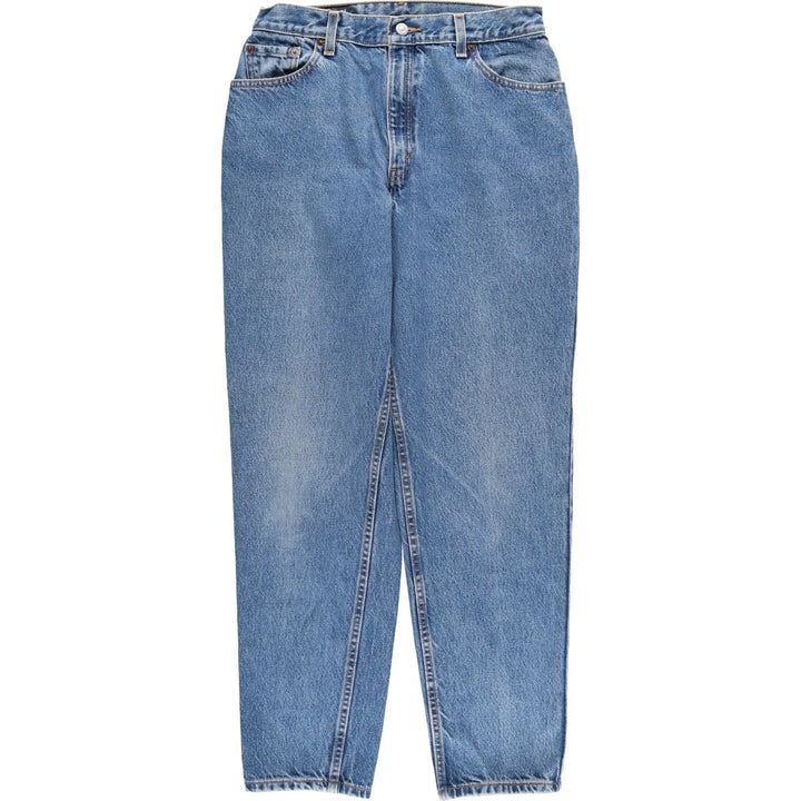 2000'S Levi's 550 Relaxed Fit Tapered Leg Denim Pants, Women's Size L (W29) cotton blue type Vintage Second Hand