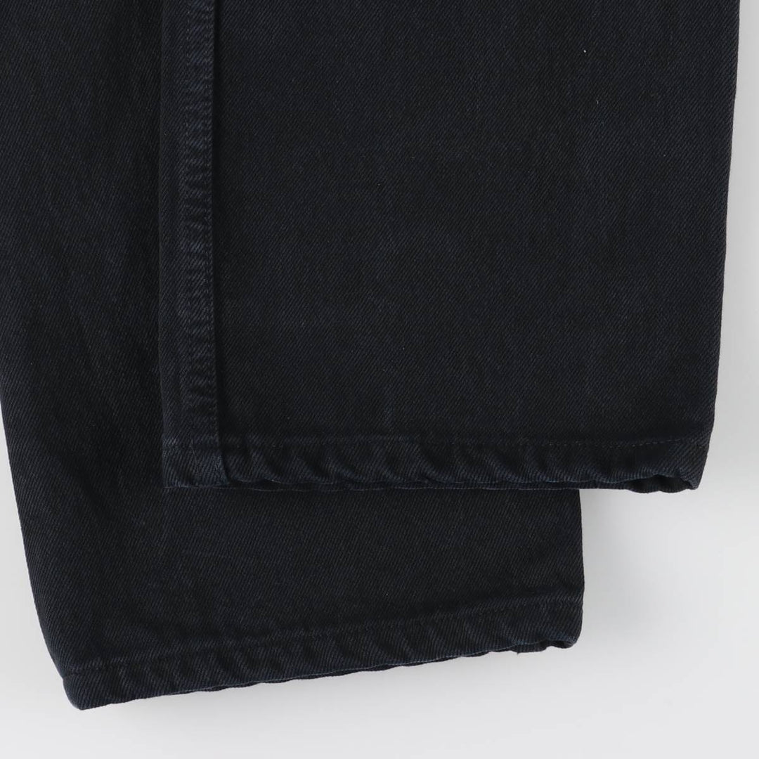 Levi's 501 Euro Model Black Denim Straight Denim Pants Men's W32 cotton black type Vintage Second Hand