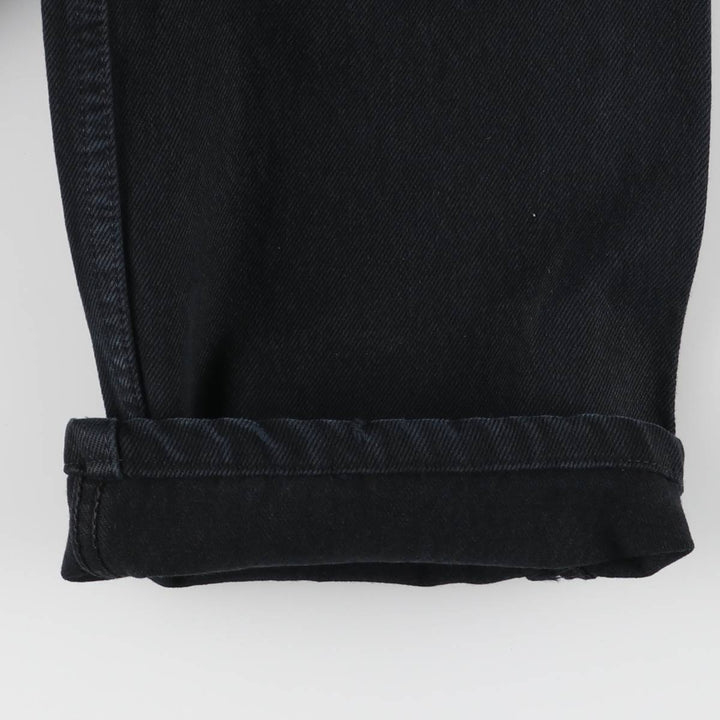 Levi's 501 Euro Model Black Denim Straight Denim Pants Men's W32 cotton black type Vintage Second Hand