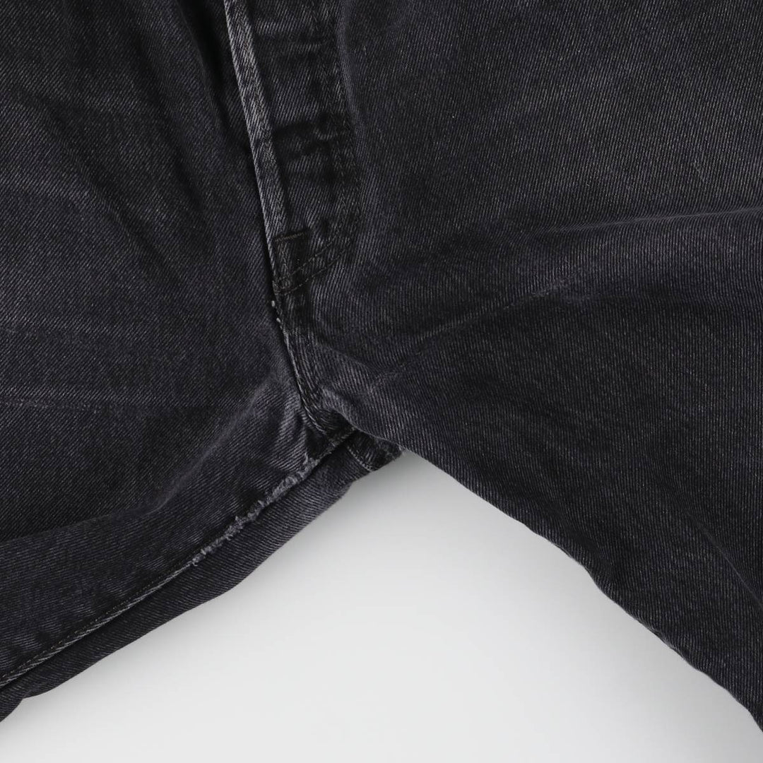 Levi's 501 Black Denim Straight Denim Pants Men's W36 cotton black type Vintage Second Hand