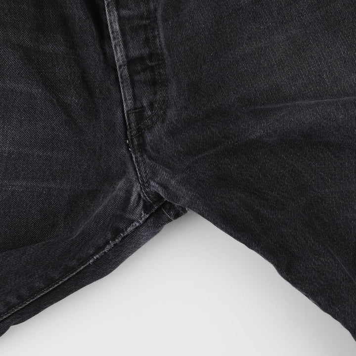 Levi's 501 Black Denim Straight Denim Pants Men's W36 cotton black type Vintage Second Hand