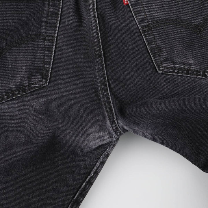 Levi's 501 Black Denim Straight Denim Pants Men's W36 cotton black type Vintage Second Hand