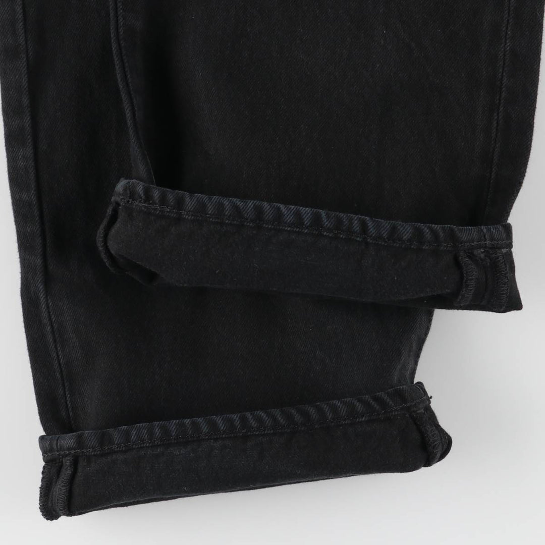 Levi's 501 Black Denim Straight Denim Pants for Men, W37 cotton black type Vintage Second Hand