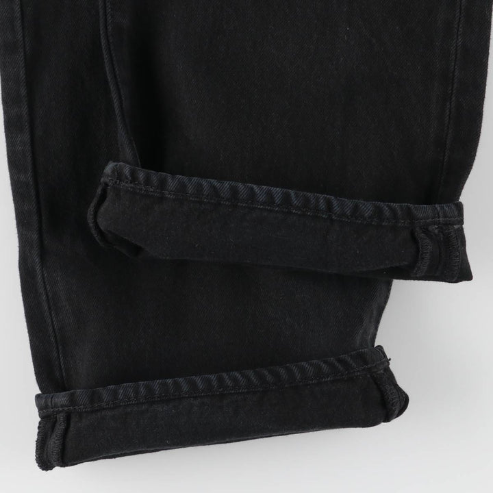 Levi's 501 Black Denim Straight Denim Pants for Men, W37 cotton black type Vintage Second Hand