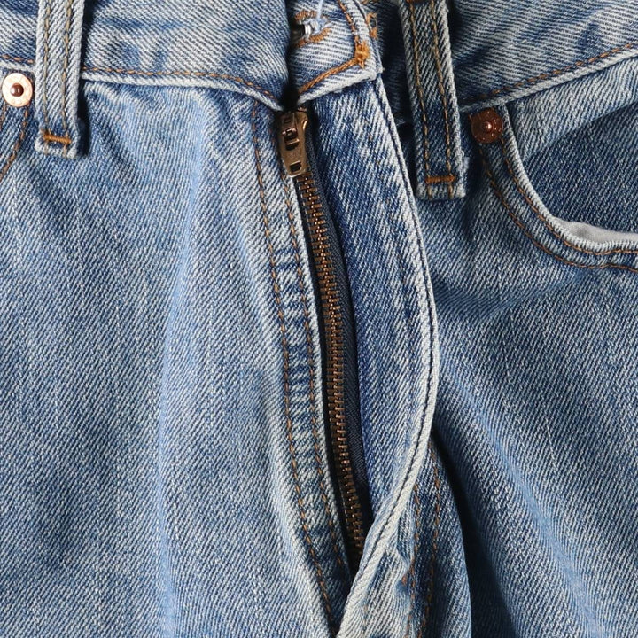 Levi's 505 REGULAR FIT tapered denim pants for men, size w35 cotton blue type Vintage Second Hand