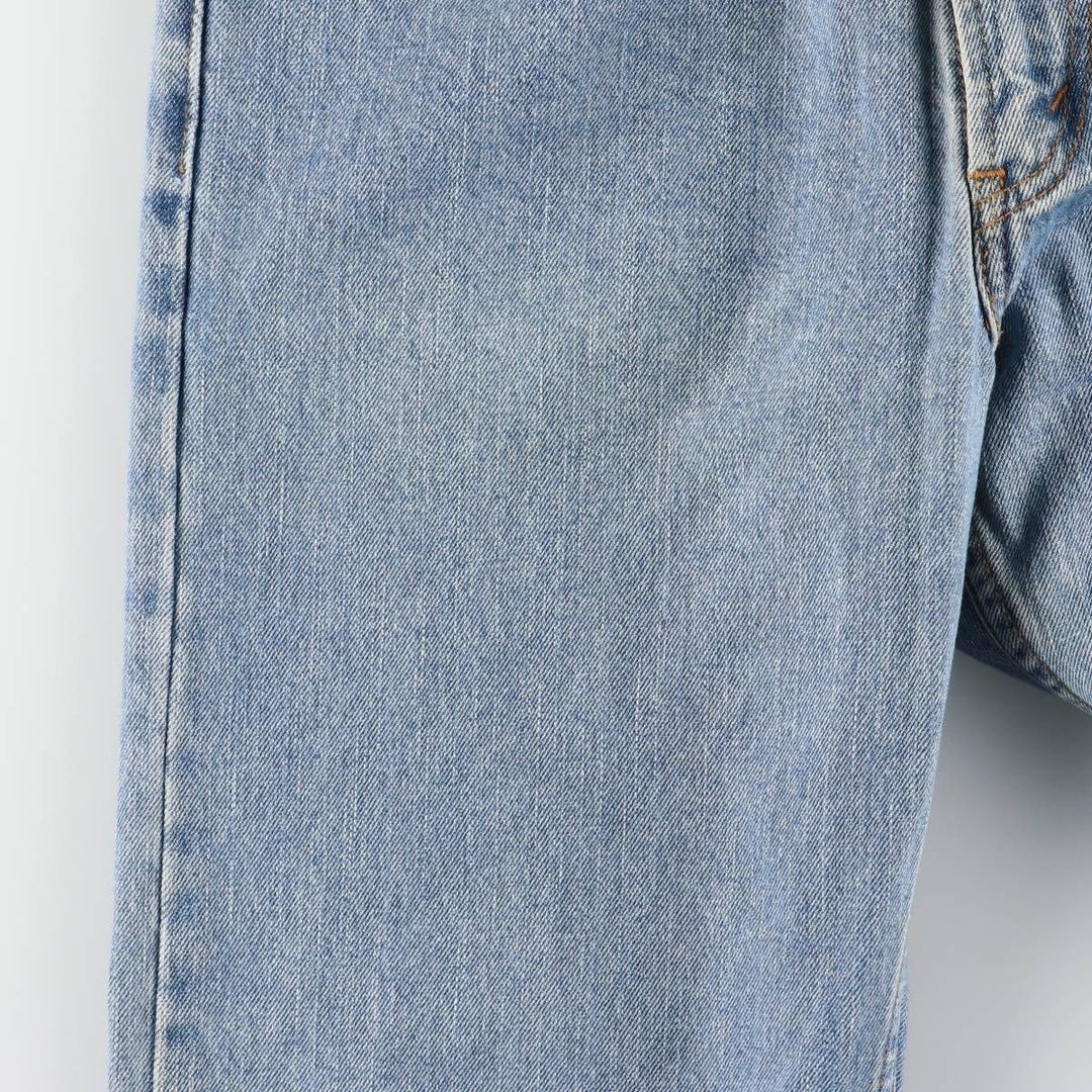 Levi's 505 REGULAR FIT tapered denim pants for men, size w35 cotton blue type Vintage Second Hand