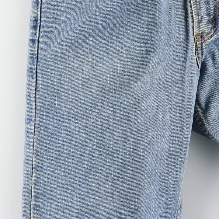 Levi's 505 REGULAR FIT tapered denim pants for men, size w35 cotton blue type Vintage Second Hand