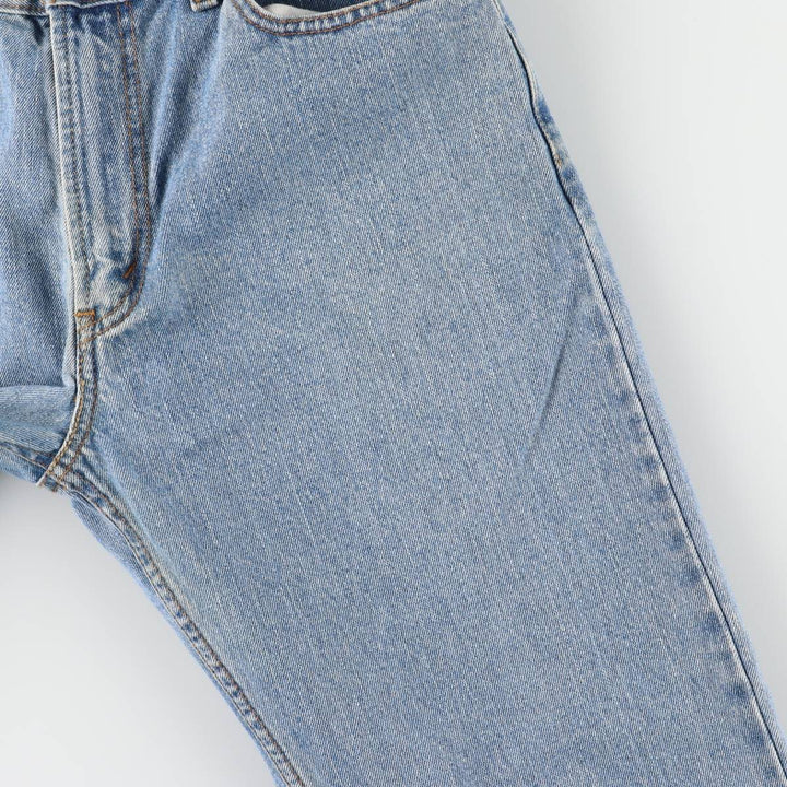 Levi's 505 REGULAR FIT tapered denim pants for men, size w35 cotton blue type Vintage Second Hand