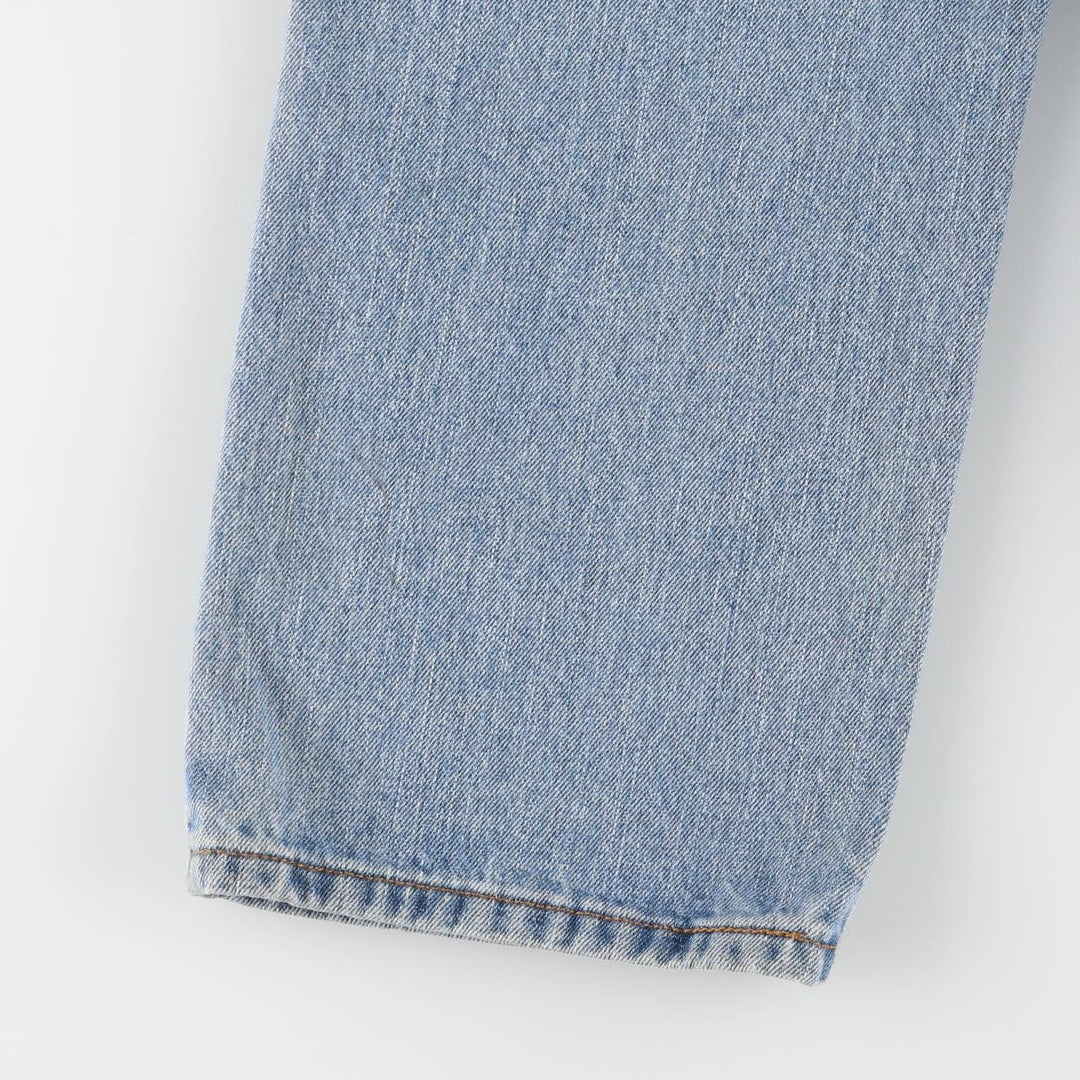 Levi's 505 REGULAR FIT tapered denim pants for men, size w35 cotton blue type Vintage Second Hand