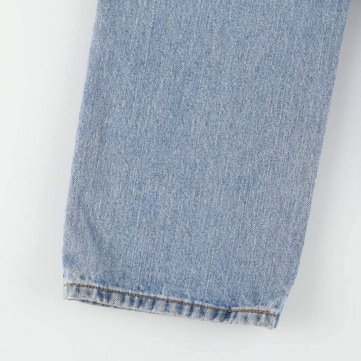 Levi's 505 REGULAR FIT tapered denim pants for men, size w35 cotton blue type Vintage Second Hand