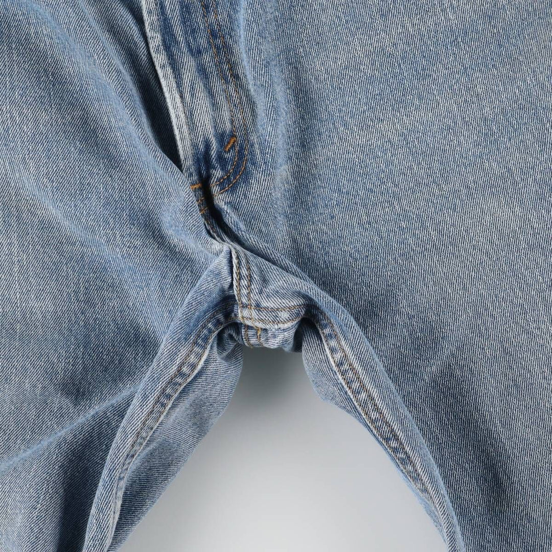 Levi's 505 REGULAR FIT tapered denim pants for men, size w35 unclear blue type Vintage Second Hand